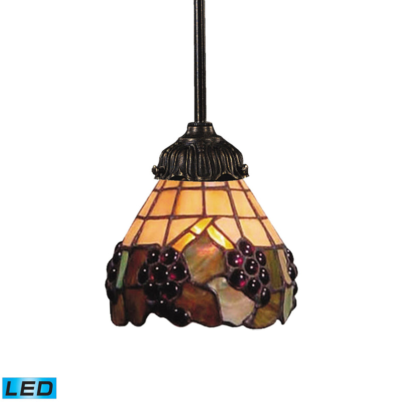 ELK Home 078-TB-07-LED LED Mini Pendant, Tiffany Bronze Finish-LightingWellCo