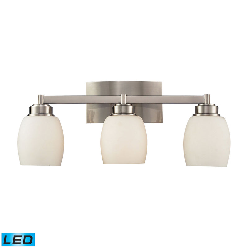 ELK Home 17102/3-LED LED Vanity Lamp, Satin Nickel Finish - At LightingWellCo