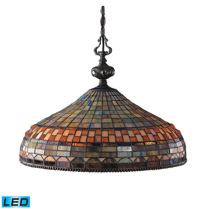 ELK Home 611-CB-LED LED Chandelier, Classic Bronze Finish-LightingWellCo