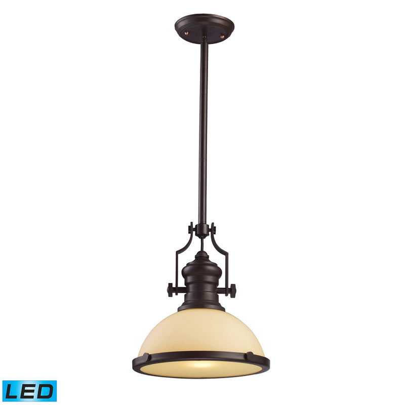 ELK Home 66133-1-LED LED Pendant, Oiled Bronze Finish-LightingWellCo