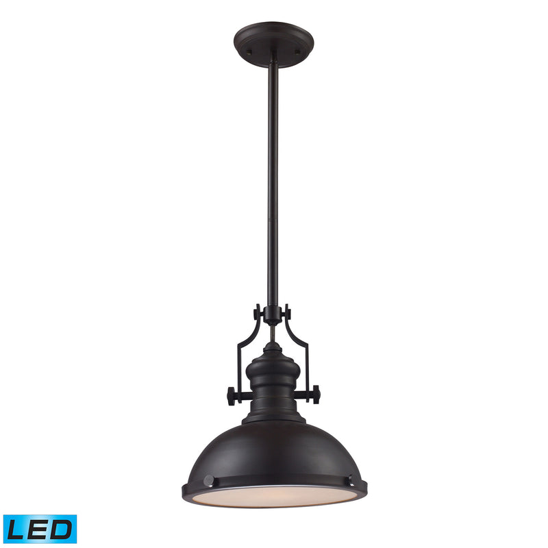 ELK Home 66134-1-LED LED Pendant, Oiled Bronze Finish-LightingWellCo