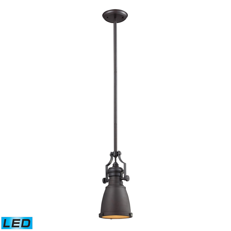 ELK Home 66139-1-LED LED Mini Pendant, Oiled Bronze Finish-LightingWellCo