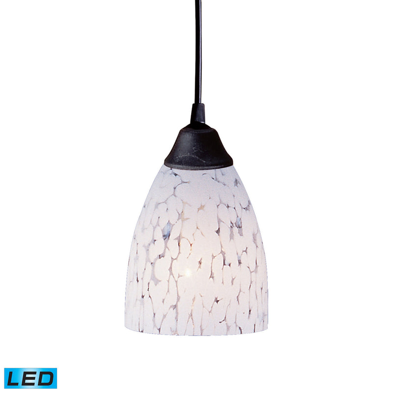 ELK Home 406-1SW-LED LED Mini Pendant, Dark Rust Finish-LightingWellCo
