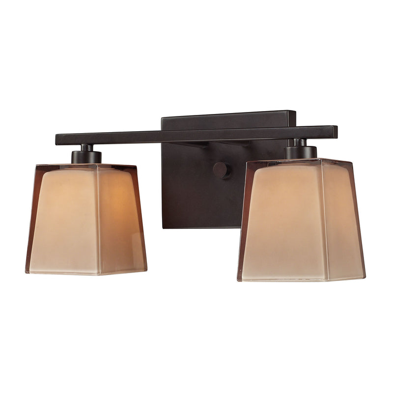 ELK Home 11437/2 Two Light Vanity Lamp, Oiled Bronze Finish - At LightingWellCo