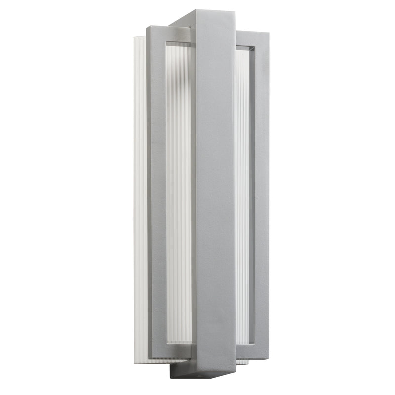 Kichler 49434PL LED Outdoor Wall Mount, Platinum Finish - LightingWellCo