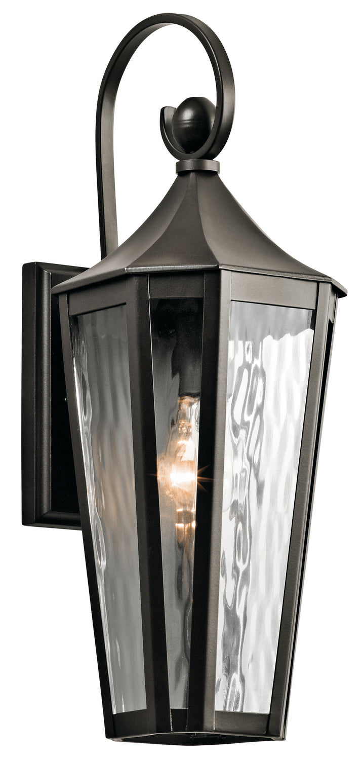 Kichler 49512OZ One Light Outdoor Wall Mount, Olde Bronze Finish - LightingWellCo