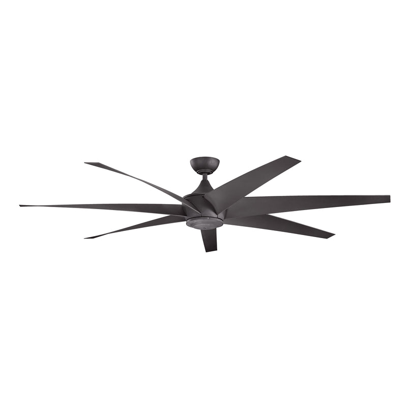 Kichler 310115DBK 80``Ceiling Fan, Distressed Black Finish - LightingWellCo