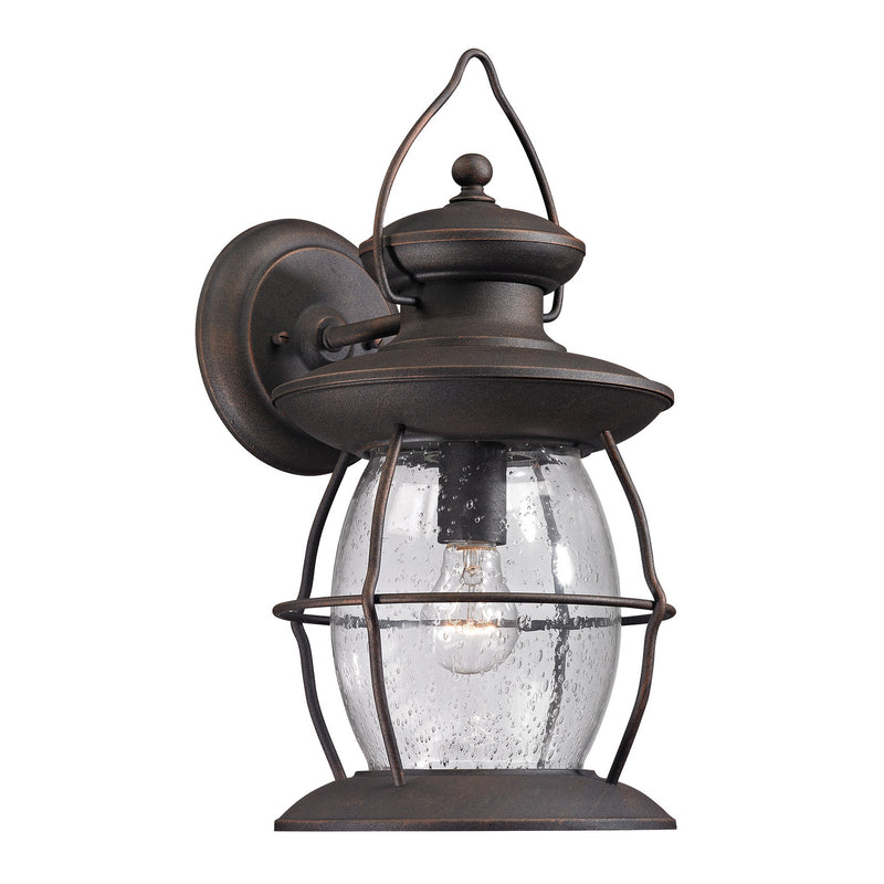 ELK Home 47042/1 One Light Wall Sconce, Weathered Charcoal Finish-LightingWellCo