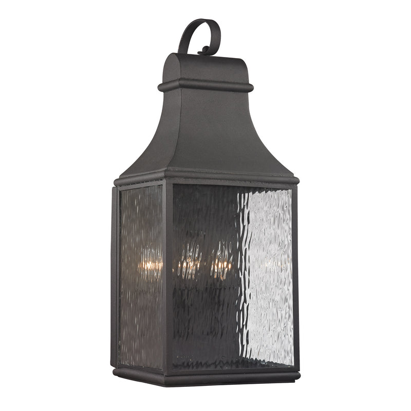 ELK Home 47073/3 Three Light Wall Sconce, Charcoal Finish - At LightingWellCo