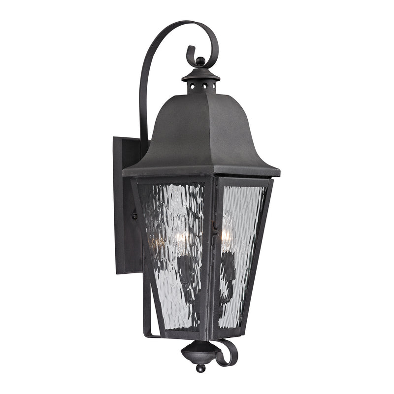 ELK Home 47102/3 Three Light Wall Sconce, Charcoal Finish - At LightingWellCo