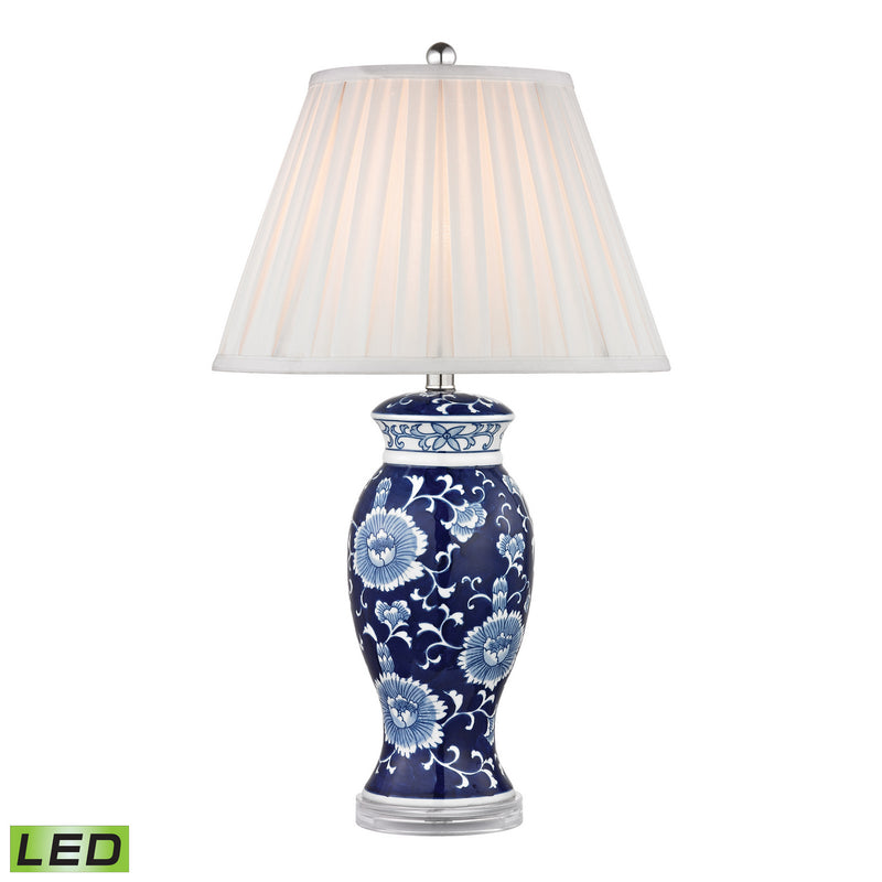 ELK Home D2474-LED LED Table Lamp, Blue Finish-LightingWellCo