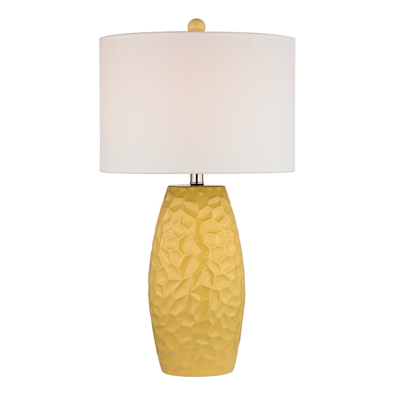 ELK Home D2500 One Light Table Lamp, Sunshine Yellow Finish-LightingWellCo
