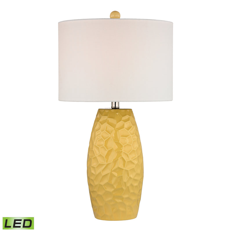 ELK Home D2500-LED LED Table Lamp, Sunshine Yellow Finish-LightingWellCo