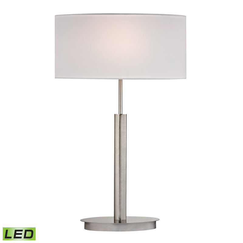 ELK Home D2549-LED LED Table Lamp, Satin Nickel Finish-LightingWellCo