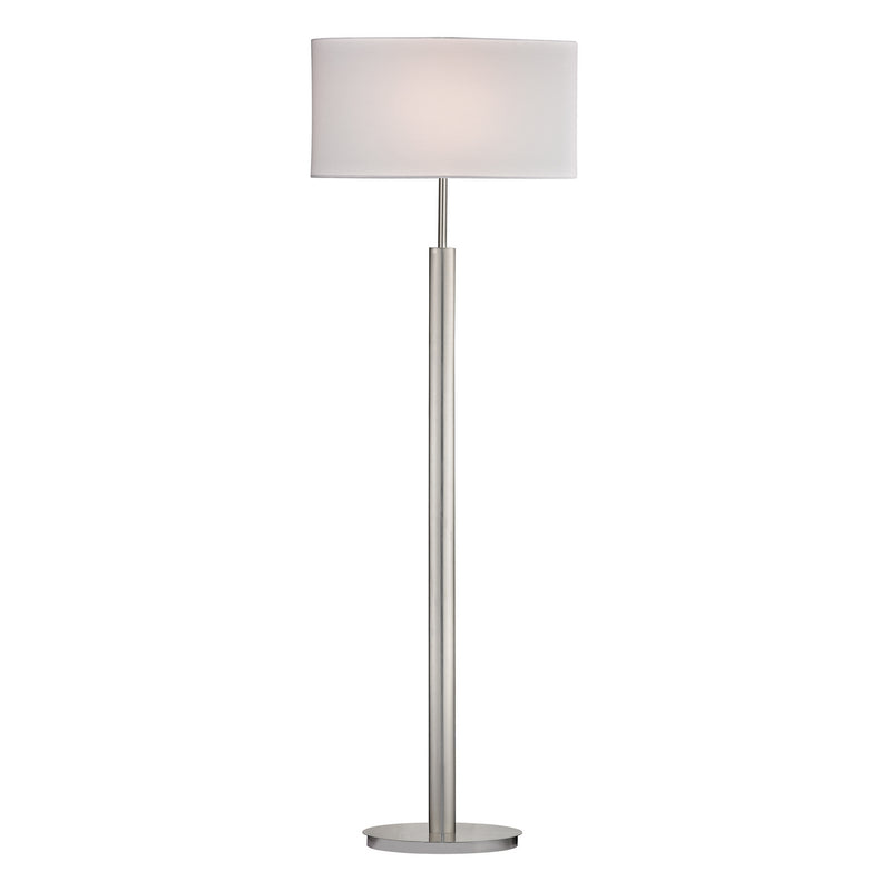 ELK Home D2550 One Light Floor Lamp, Satin Nickel Finish - At LightingWellCo