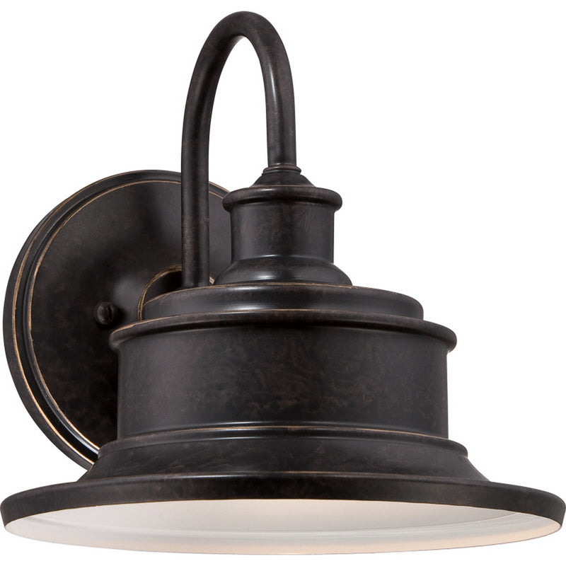 Quoizel SFD8411IB One Light Outdoor Wall Lantern, Imperial Bronze Finish - LightingWellCo