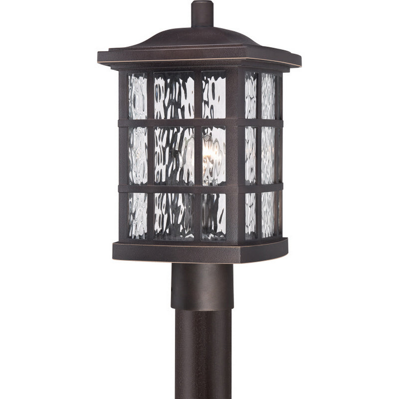 Quoizel SNN9009PN One Light Outdoor Post Mount, Palladian Bronze Finish - LightingWellCo