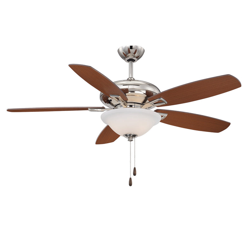 Savoy House 52-831-5RV-109 52``Ceiling Fan, Polished Nickel Finish LightingWellCo