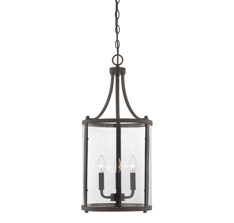 Savoy House Penrose 7-1040-3-13 Three Light Foyer Pendant, English Bronze Finish - LightingWellCo