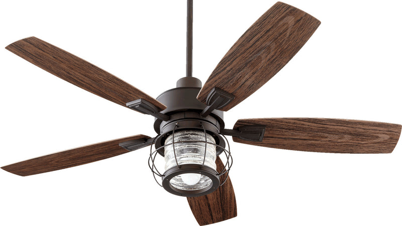 Quorum 13525-86 52``Patio Fan, Oiled Bronze Finish - LightingWellCo