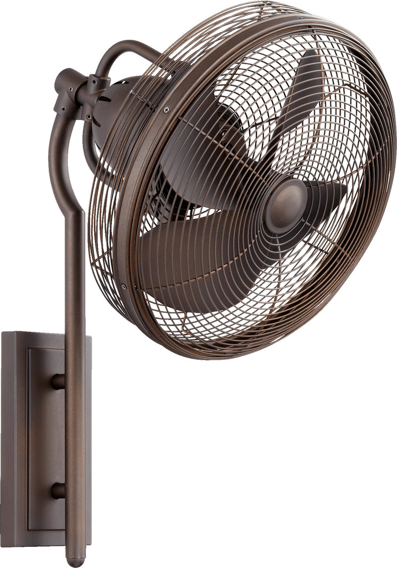 Quorum 92413-86 Patio Fan, Oiled Bronze Finish - LightingWellCo