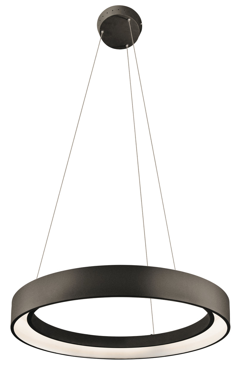 Kichler 83455 LED Pendant, Textured Black Finish - LightingWellCo
