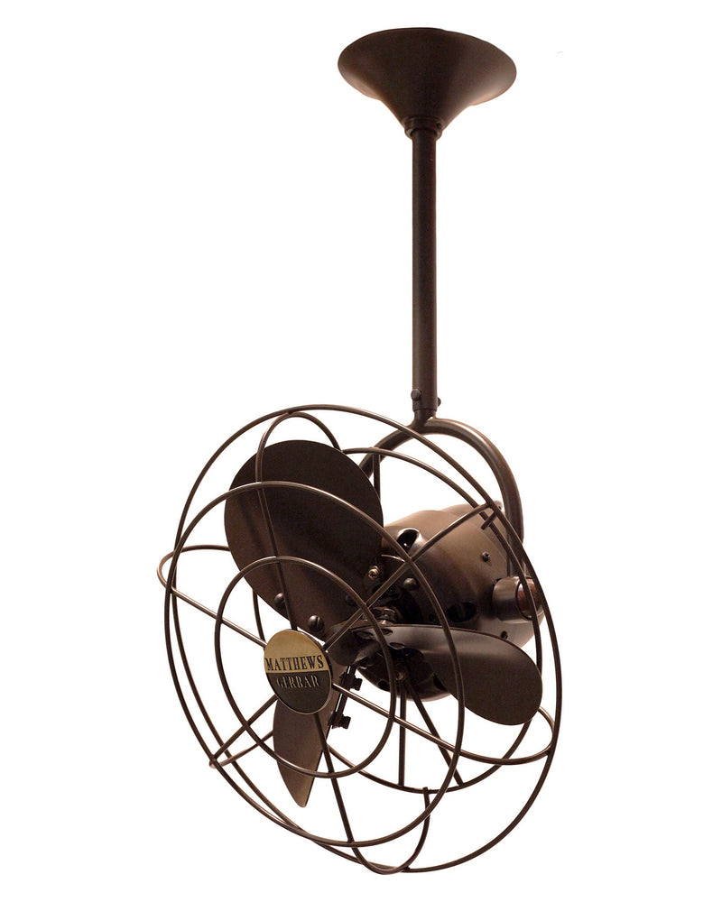 Matthews Fan Company Bianca Direcional BD-BZZT-MTL 13``Ceiling Fan, Bronzette Finish - LightingWellCo