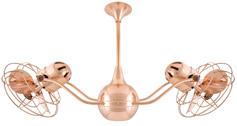 Matthews Fan Company Vent-Bettina VB-CP-MTL 13``Ceiling Fan, Polished Copper Finish - LightingWellCo