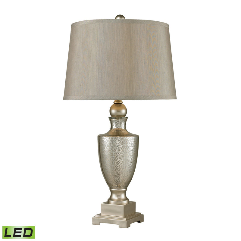 ELK Home 113-1140-LED LED Table Lamp, Antique Mercury, Silver, Silver Finish - At LightingWellCo