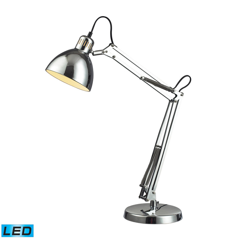 ELK Home D2176-LED LED Table Lamp, Chrome Finish-LightingWellCo