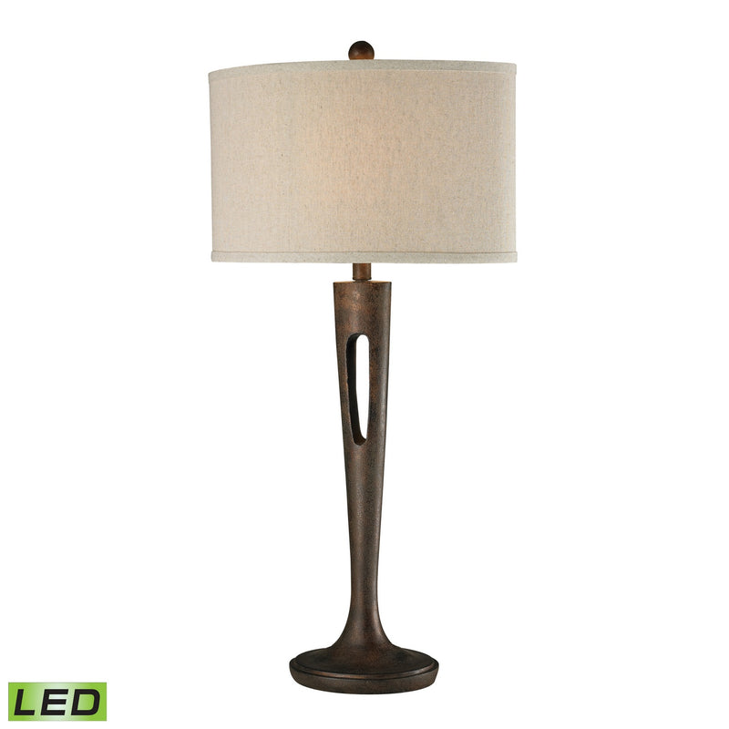 ELK Home D2426-LED LED Table Lamp, Burnished Bronze Finish-LightingWellCo