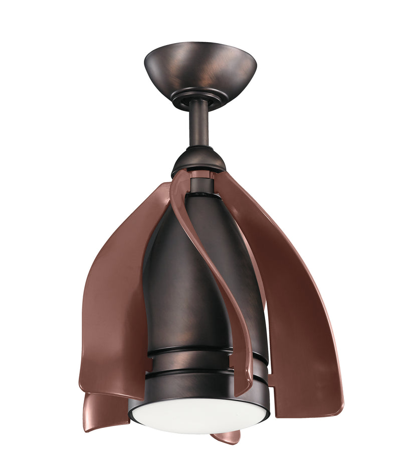Kichler 300230OBB 15``Ceiling Fan, Oil Brushed Bronze Finish - LightingWellCo