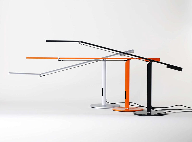 Koncept Equo Desk Lamp with Warm White Light Black - ELX-A-W-BLK-DSK - LightingWellCo