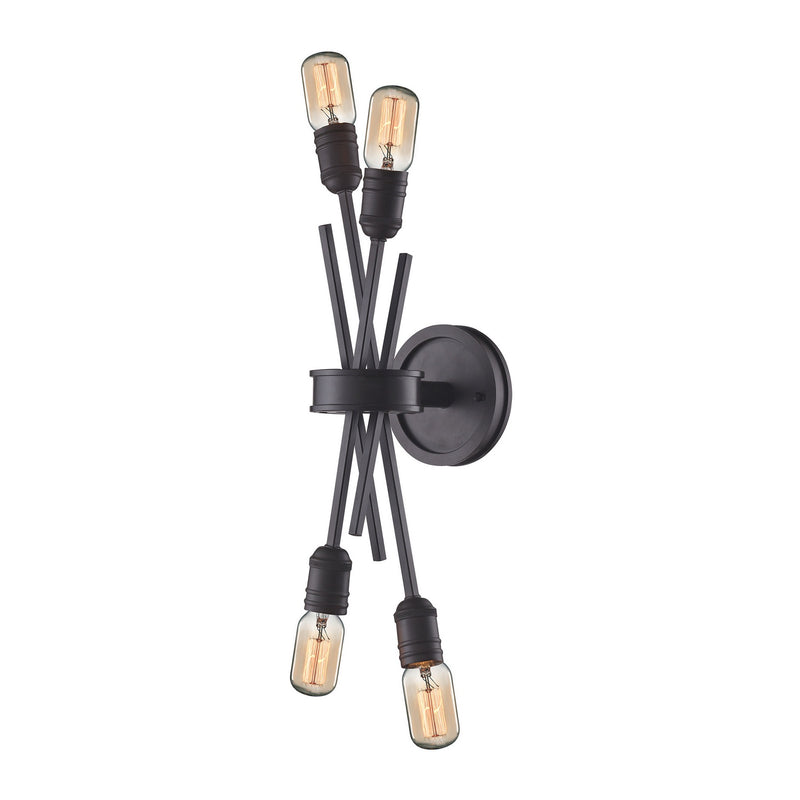 ELK Home 66910/4 Four Light Wall Sconce, Oil Rubbed Bronze Finish - At LightingWellCo