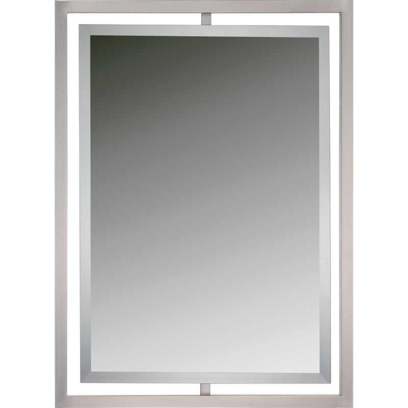 Quoizel QR1857BN Mirror, Brushed Nickel Finish - LightingWellCo