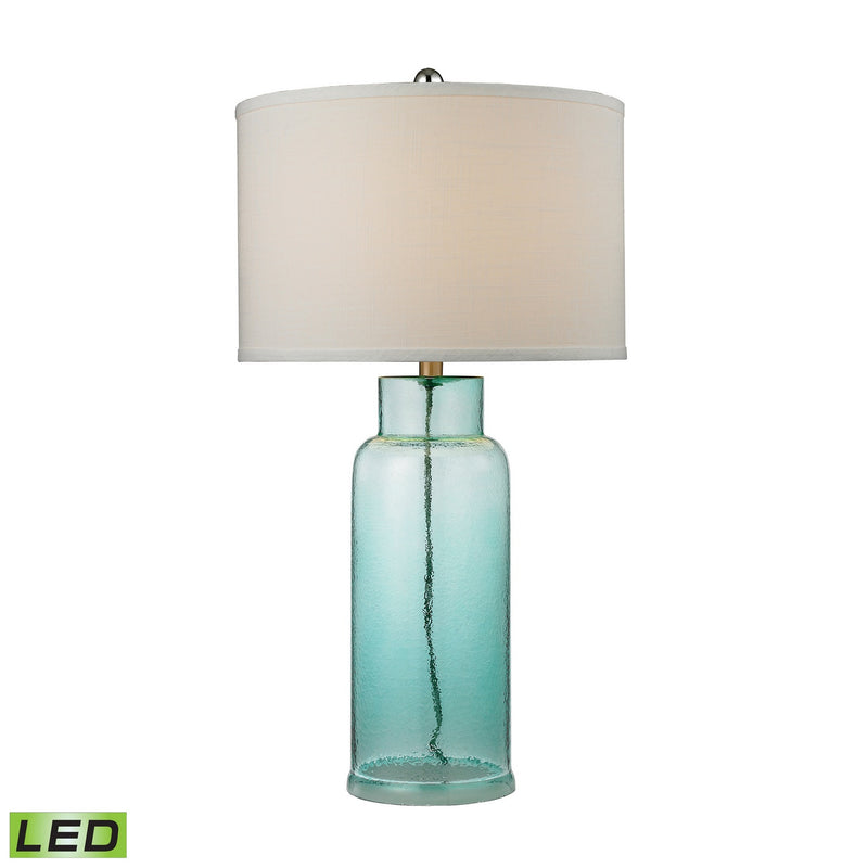 ELK Home D2622-LED LED Table Lamp, Seafoam Green Finish-LightingWellCo