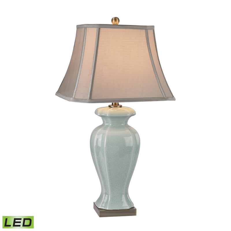 ELK Home D2632-LED LED Table Lamp, Green Finish-LightingWellCo