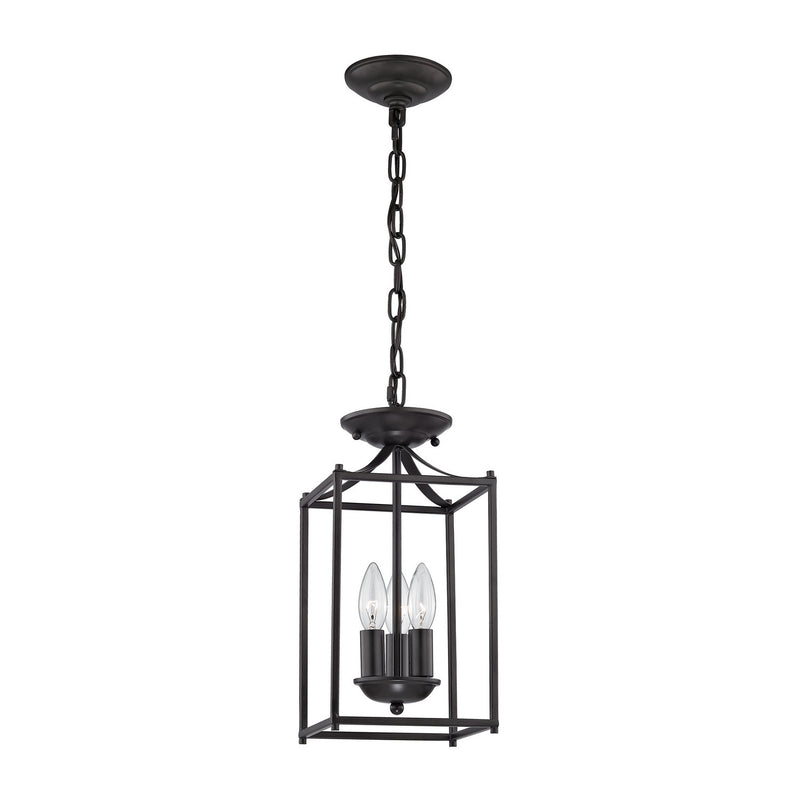 ELK Home 7713FY/10 Three Light Pendant, Oil Rubbed Bronze Finish-LightingWellCo