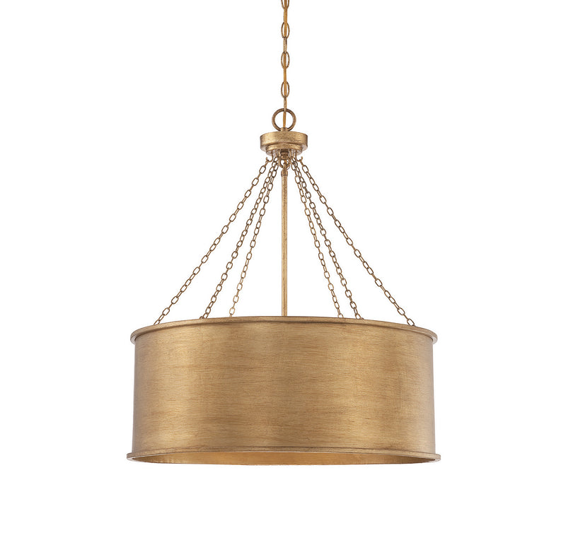 Savoy House Rochester 7-488-6-54 Six Light Pendant, Gold Patina Finish - LightingWellCo