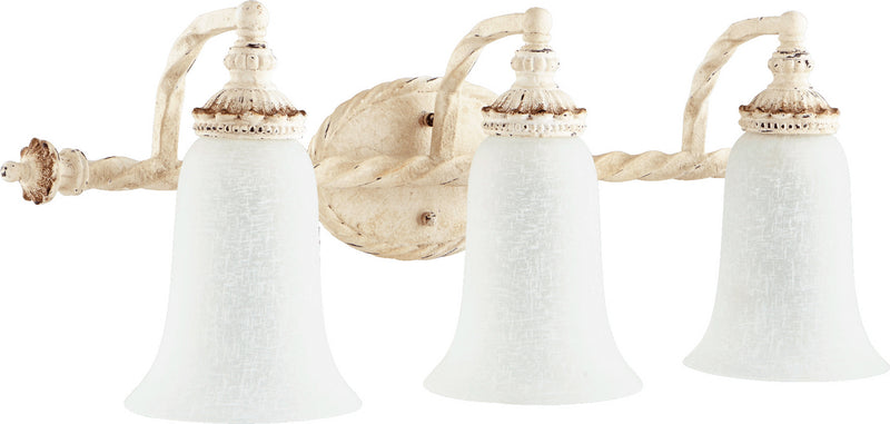 Quorum 5386-3-70 Three Light Vanity, Persian White Finish - LightingWellCo
