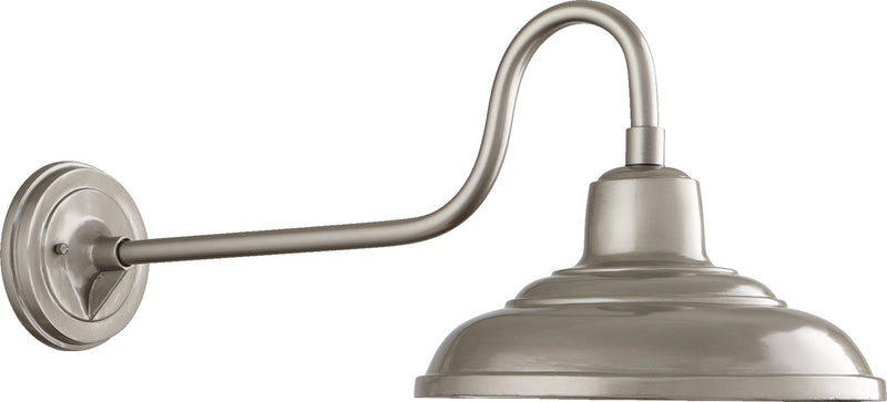 Quorum 771-3 One Light Wall Mount, Graphite Finish - LightingWellCo