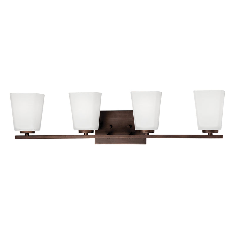 Millennium 294-RBZ Four Light Vanity, Rubbed Bronze Finish - LightingWellCo