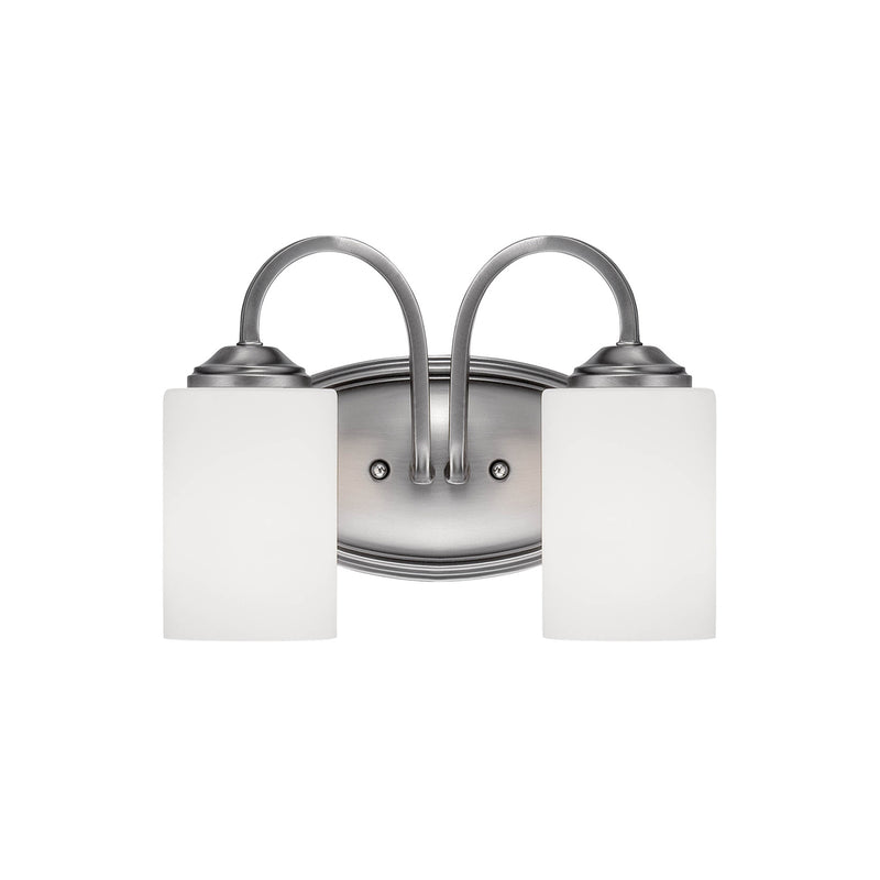 Millennium 3072-BPW Two Light Vanity, Brushed Pewter Finish - LightingWellCo