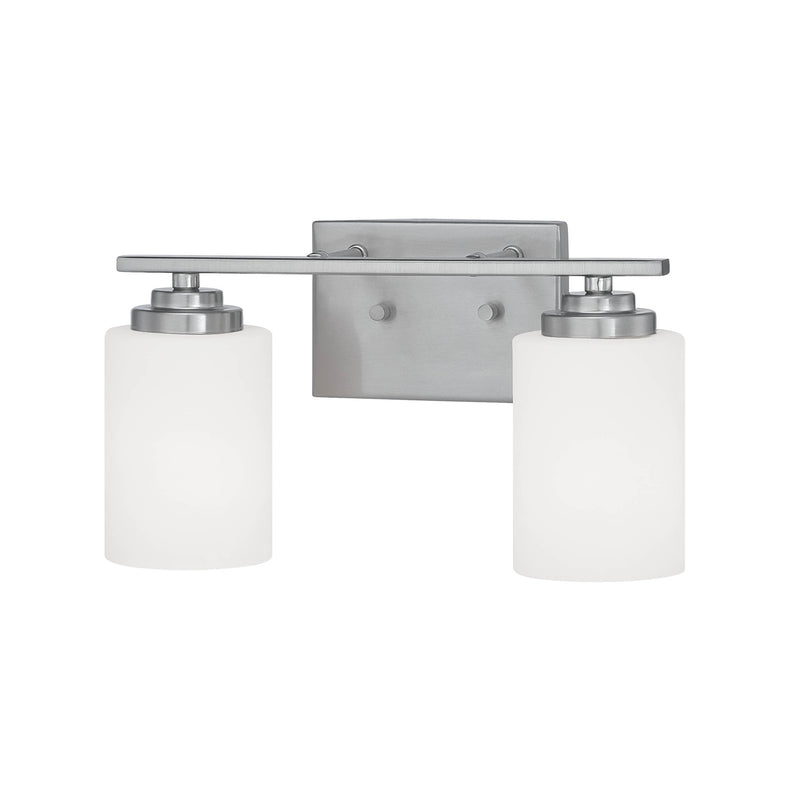 Millennium 3182-SN Two Light Vanity, Satin Nickel Finish - LightingWellCo