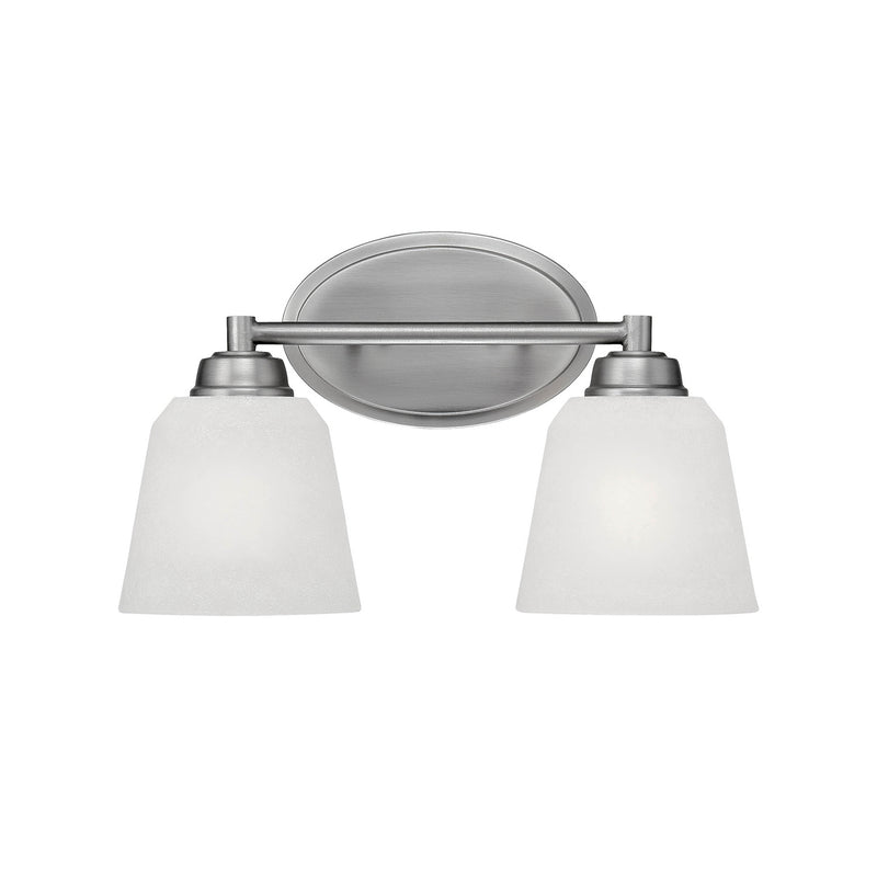 Millennium 3222-BPW Two Light Vanity, Brushed Pewter Finish - LightingWellCo