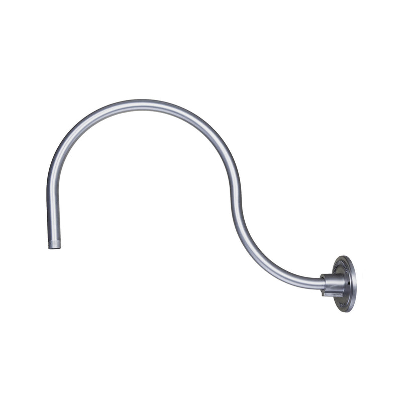 Millennium RGN24-AL Goose Neck, Aluminum Finish - LightingWellCo