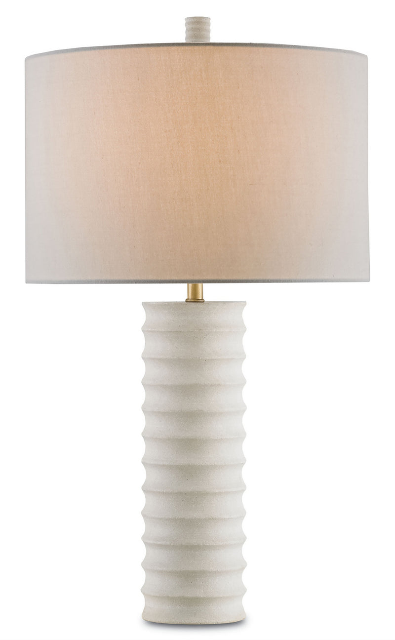 Currey and Company 6761 One Light Table Lamp, Natural Finish-LightingWellCo