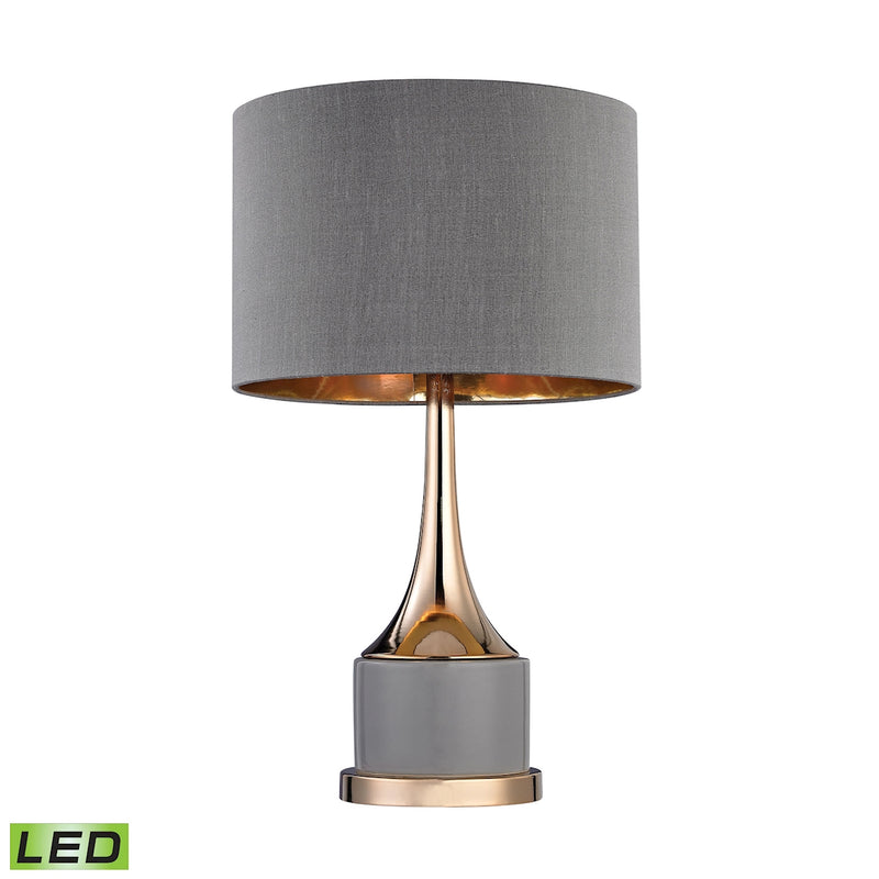 ELK Home D2748-LED LED Table Lamp, Gray Finish-LightingWellCo