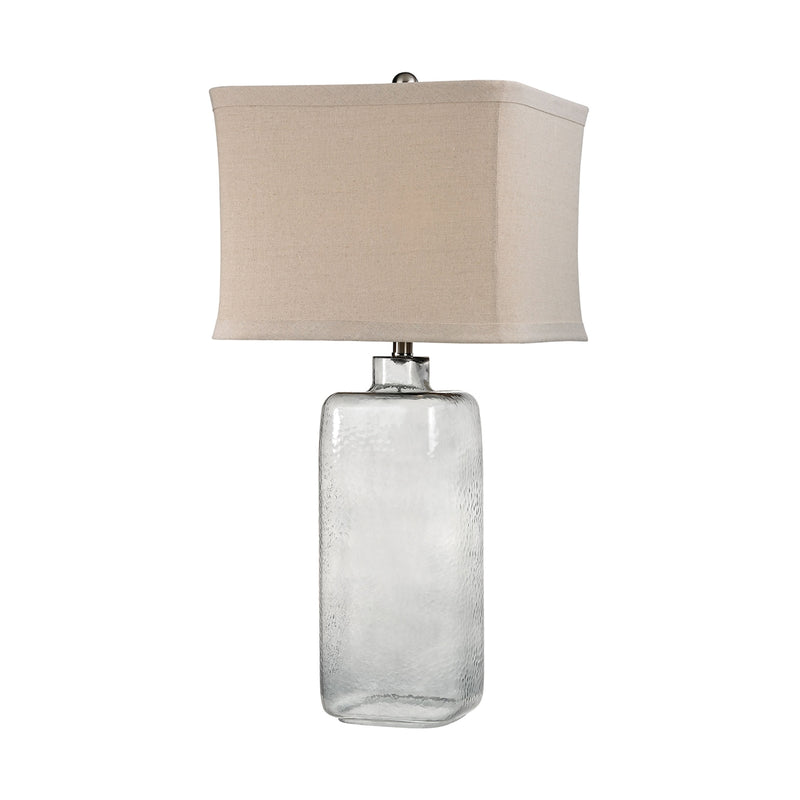 ELK Home D2776 One Light Table Lamp, Gray Smoke Finish-LightingWellCo