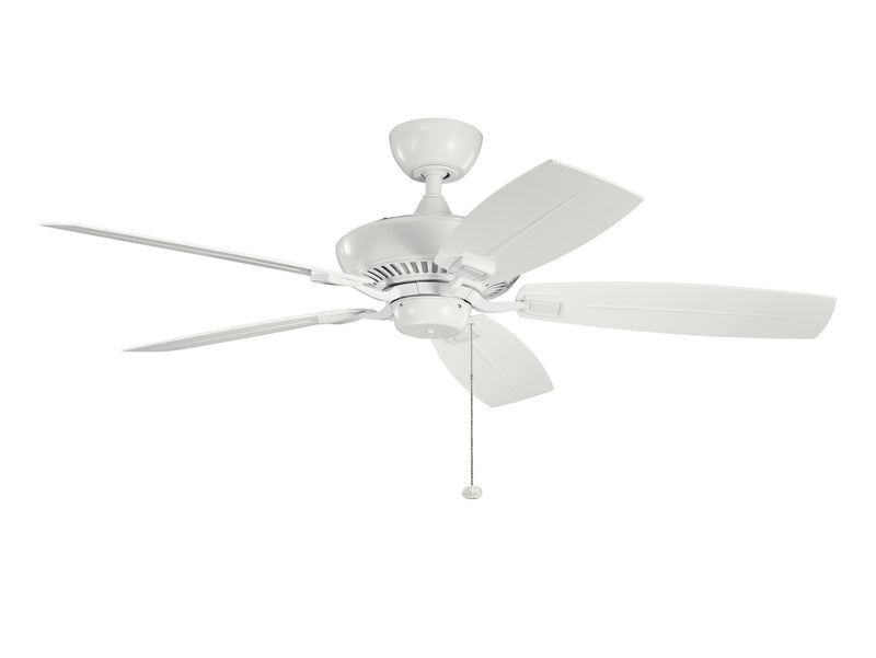Kichler 310192WH 52``Ceiling Fan, White Finish - LightingWellCo